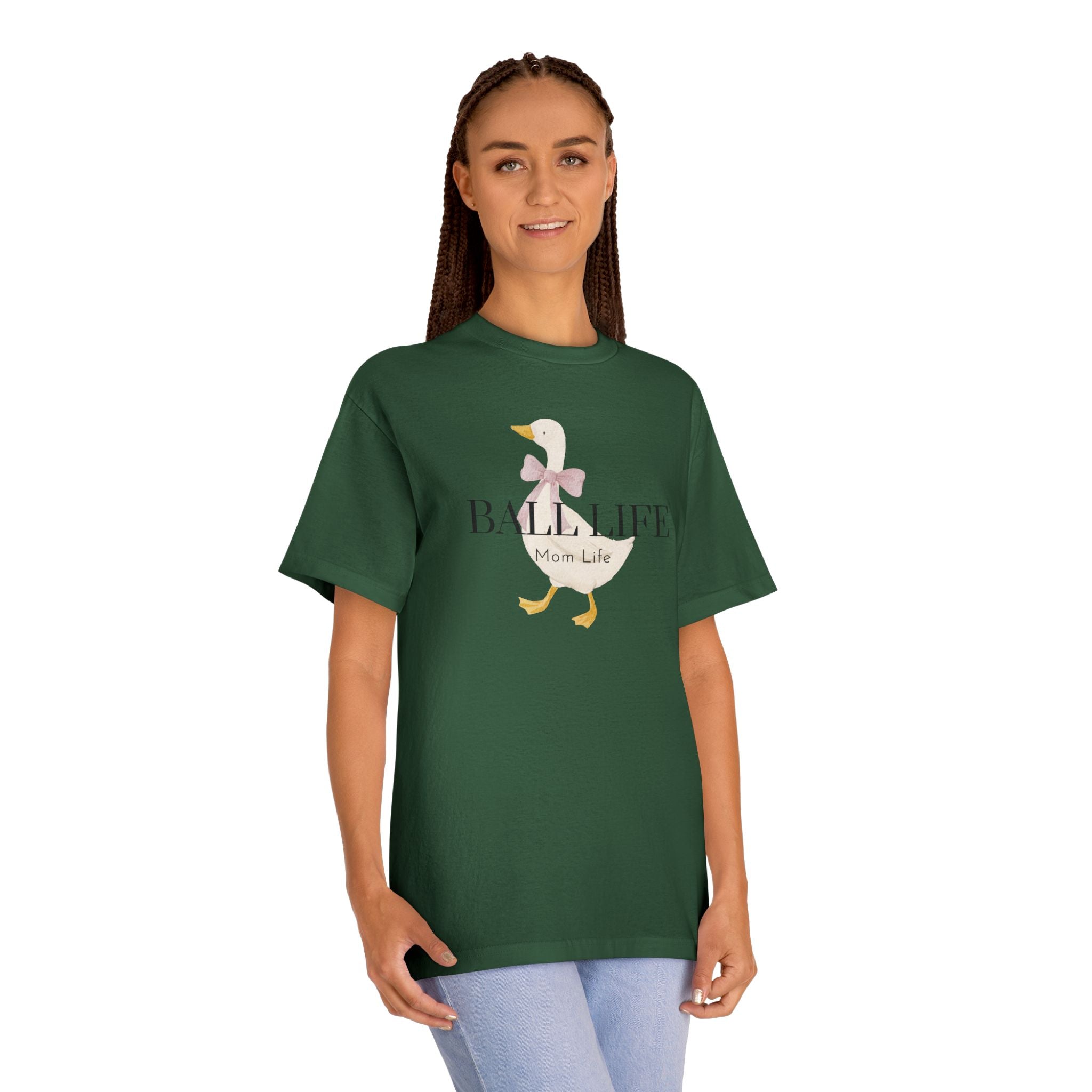 Goose Graphic T-Shirt for Mom — Ball Life Mom Life Tee