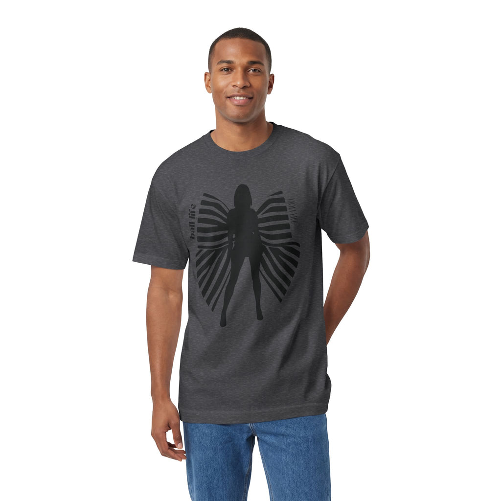 Bow & Silhouette 'Ball Life Tee' — Lady Graphic T-Shirt