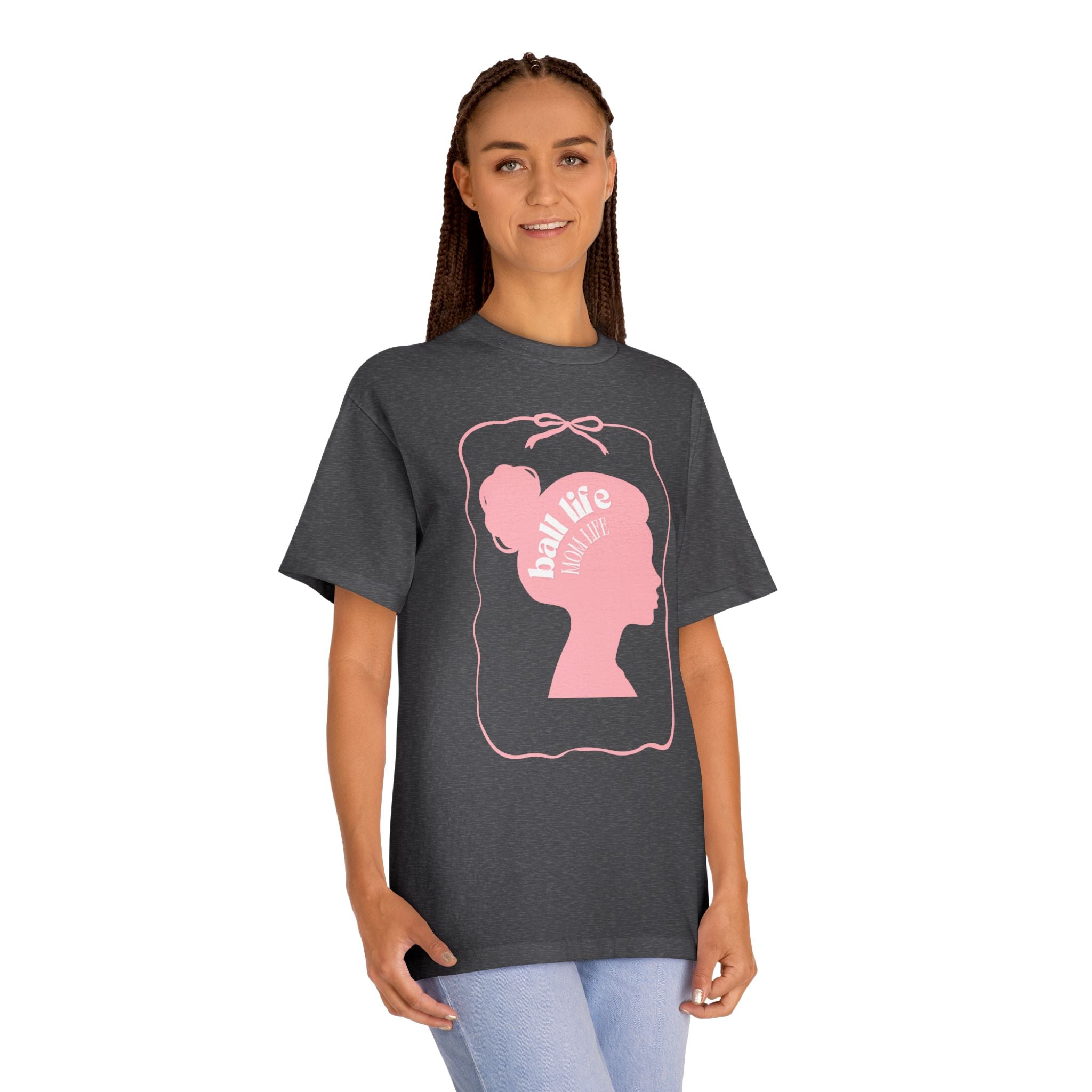 Silhouette Ball Tee for Mama — Ball Life Mom Shirt