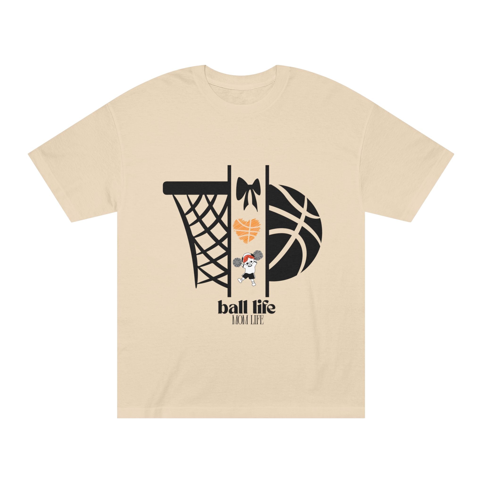 Basketball Graphic Tee — "Ball Life" Court Love Shirt