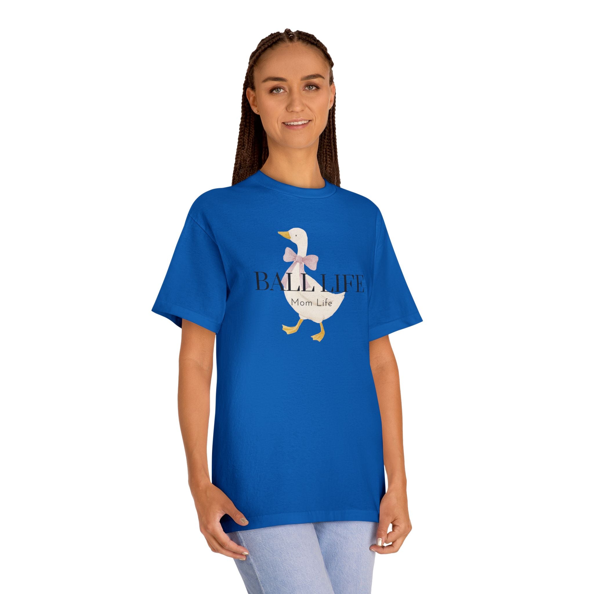 Goose Graphic T-Shirt for Mom — Ball Life Mom Life Tee