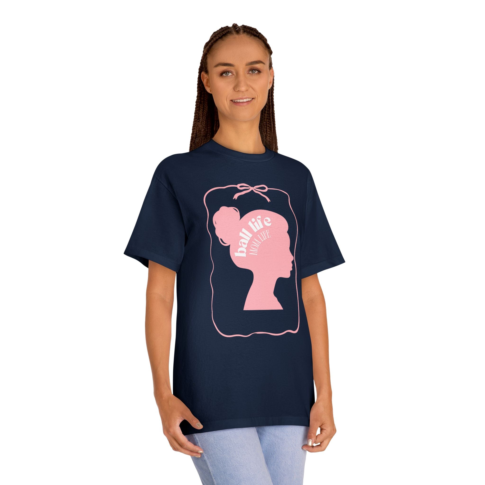 Silhouette Ball Tee for Mama — Ball Life Mom Shirt