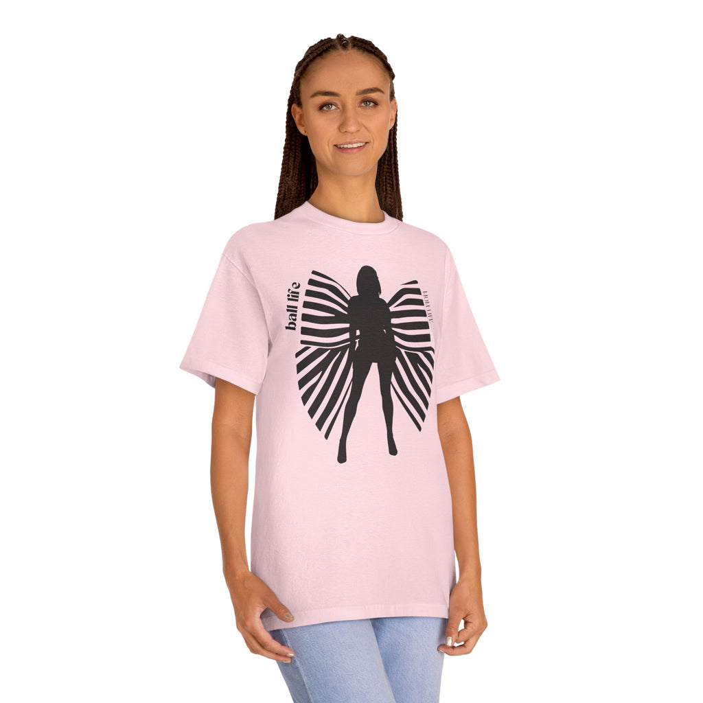 Bow & Silhouette 'Ball Life Tee' — Lady Graphic T-Shirt