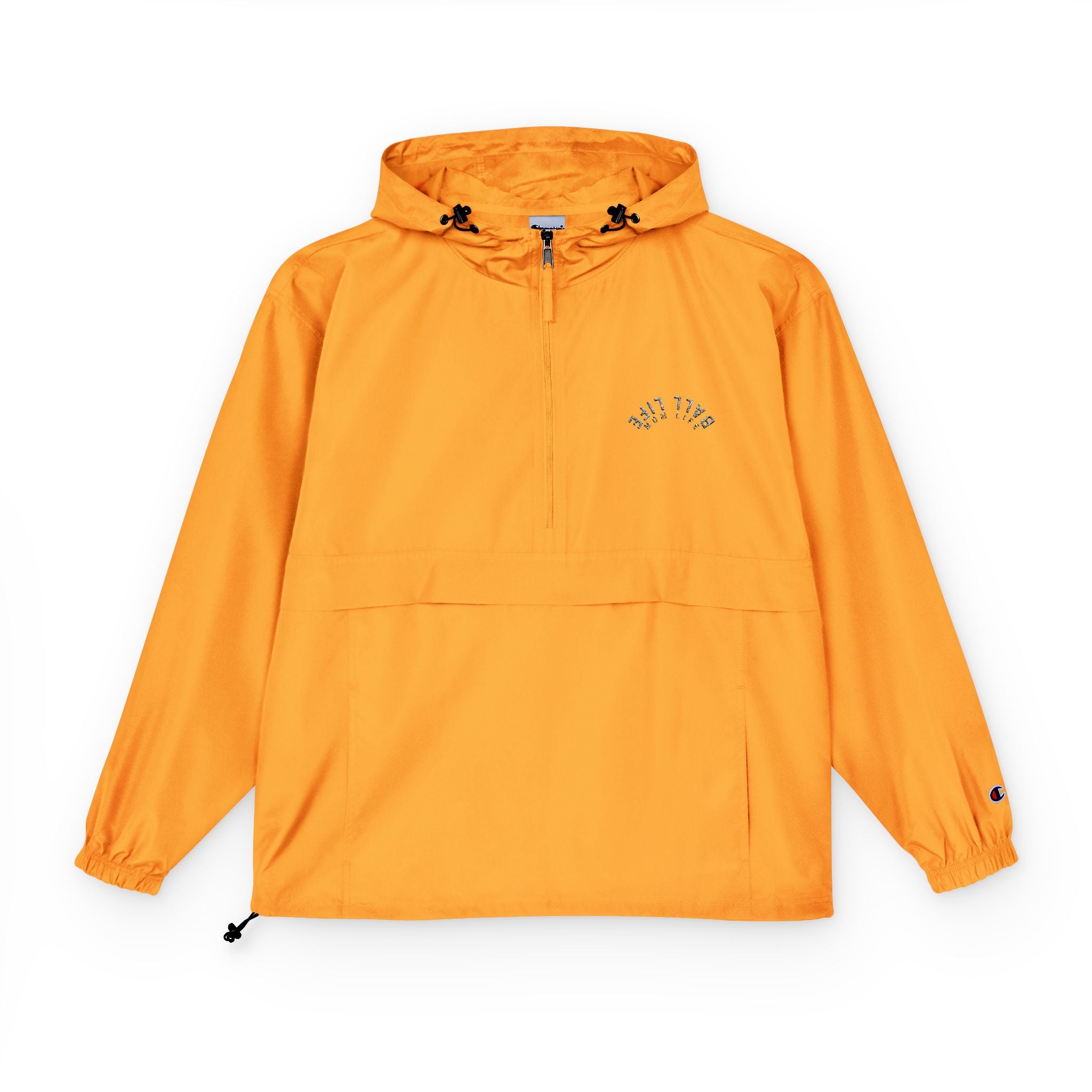 Lightweight Packable Anorak Jacket — Weatherproof Pullover Ball Life Mom Life Embroidery