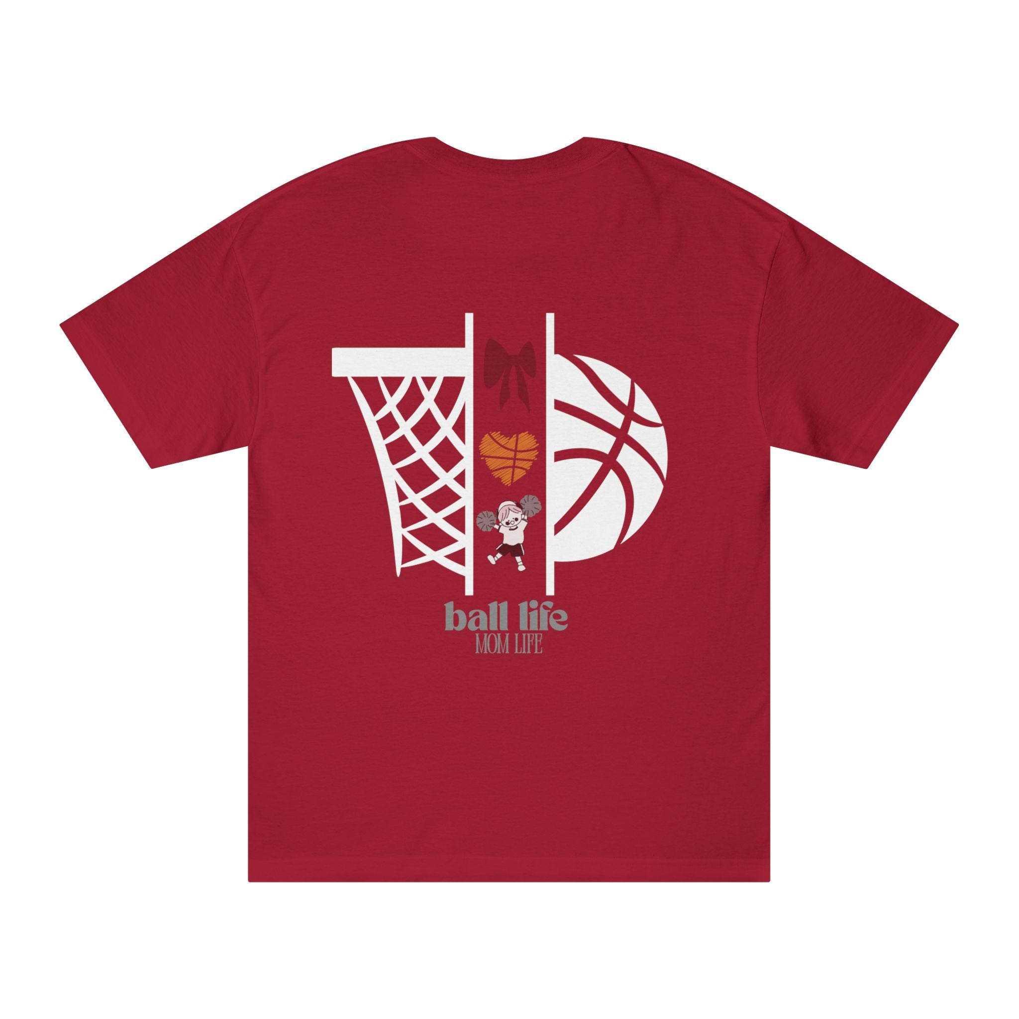Basketball Ball Life Tee — Women's Basketball Graphic Shirt