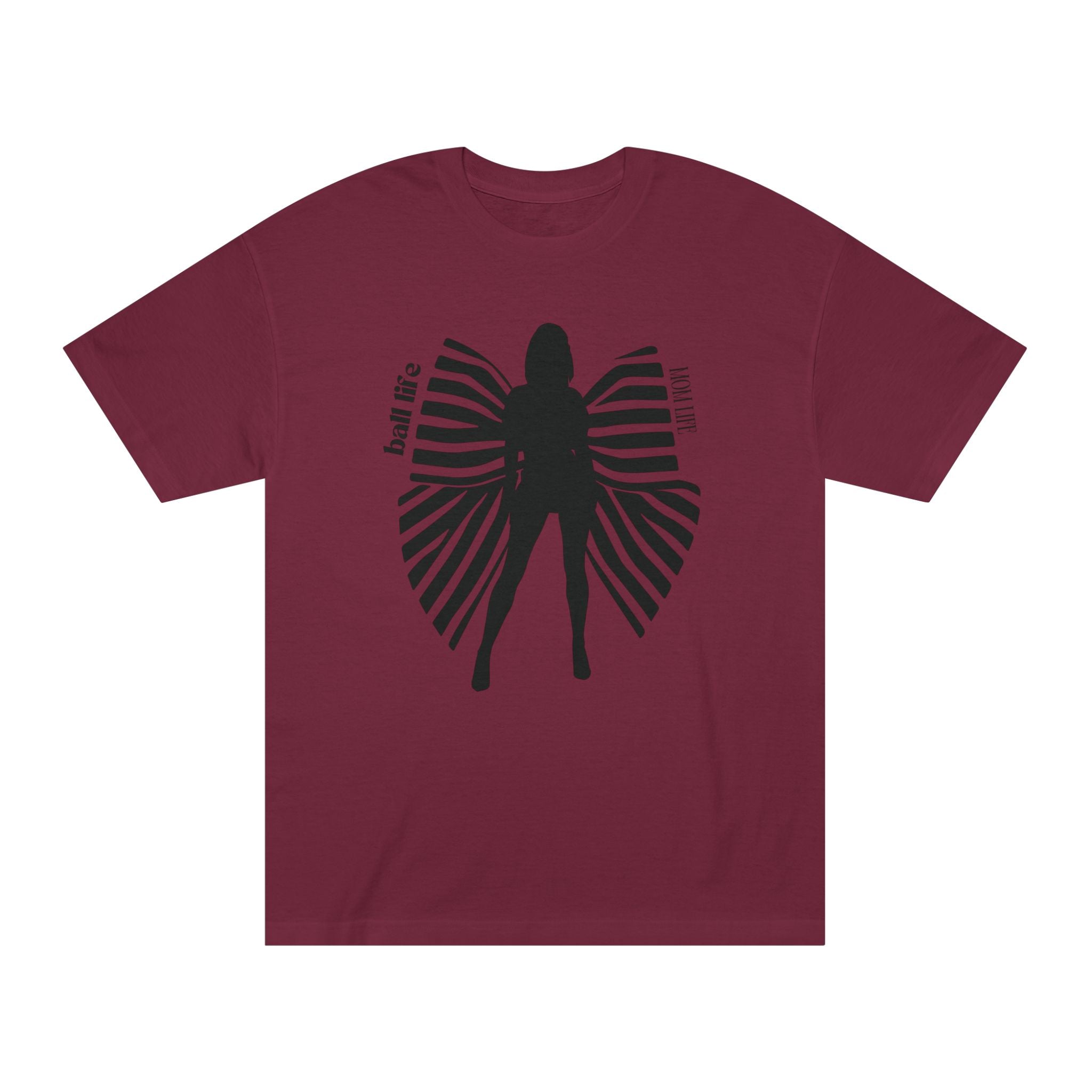 Bow & Silhouette 'Ball Life Tee' — Lady Graphic T-Shirt