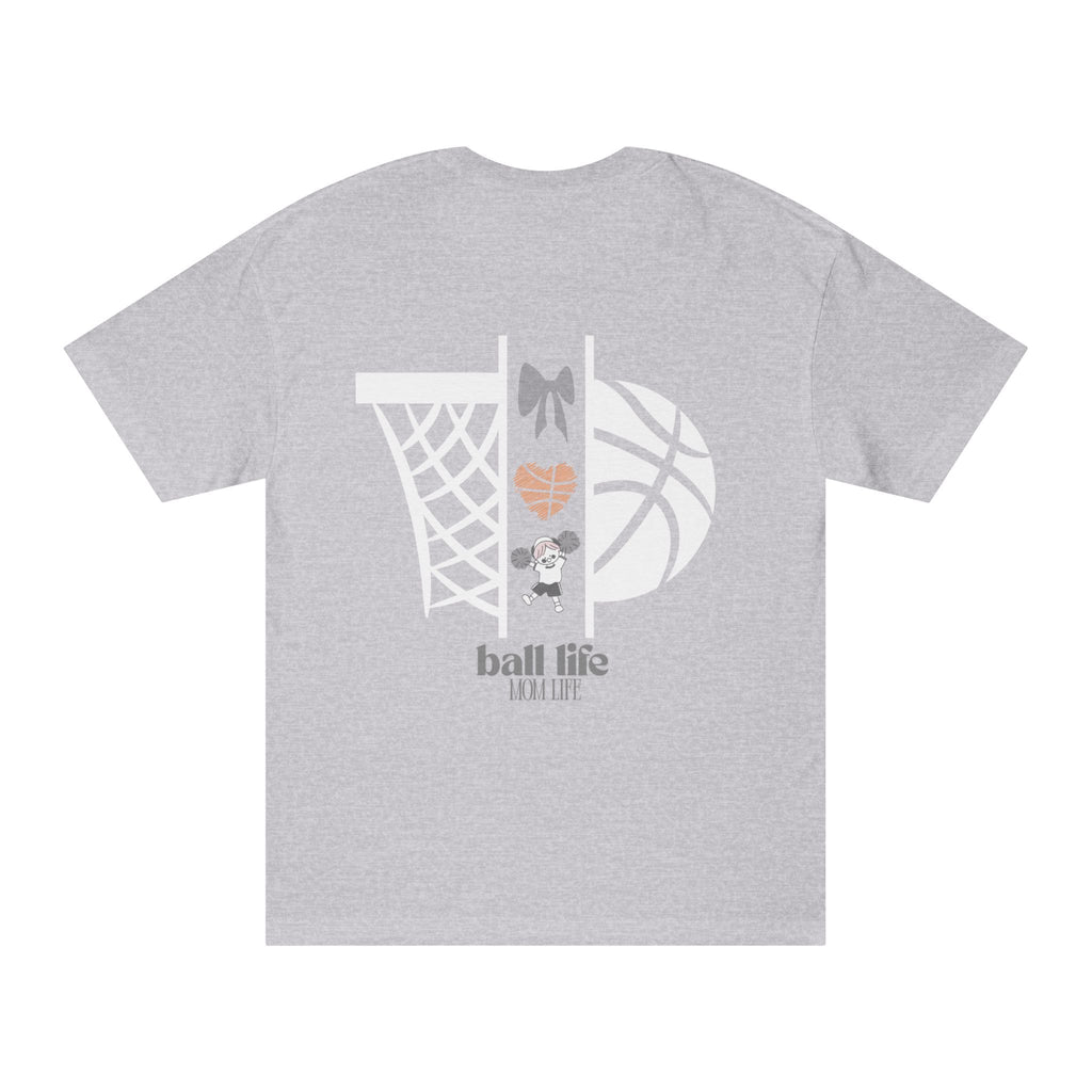 Basketball Ball Life Tee — Women's Basketball Graphic Shirt