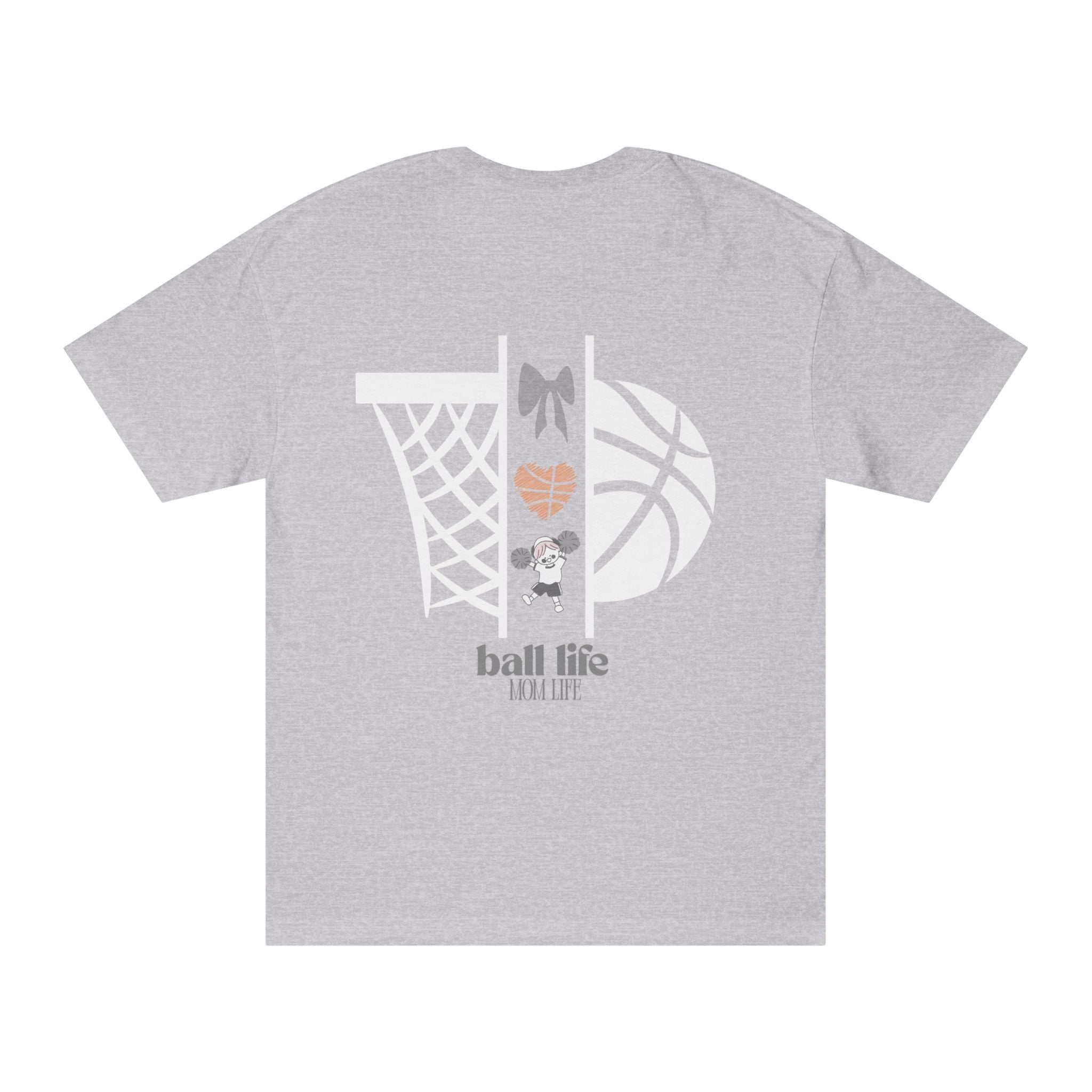 Basketball Ball Life Tee — Women's Basketball Graphic Shirt