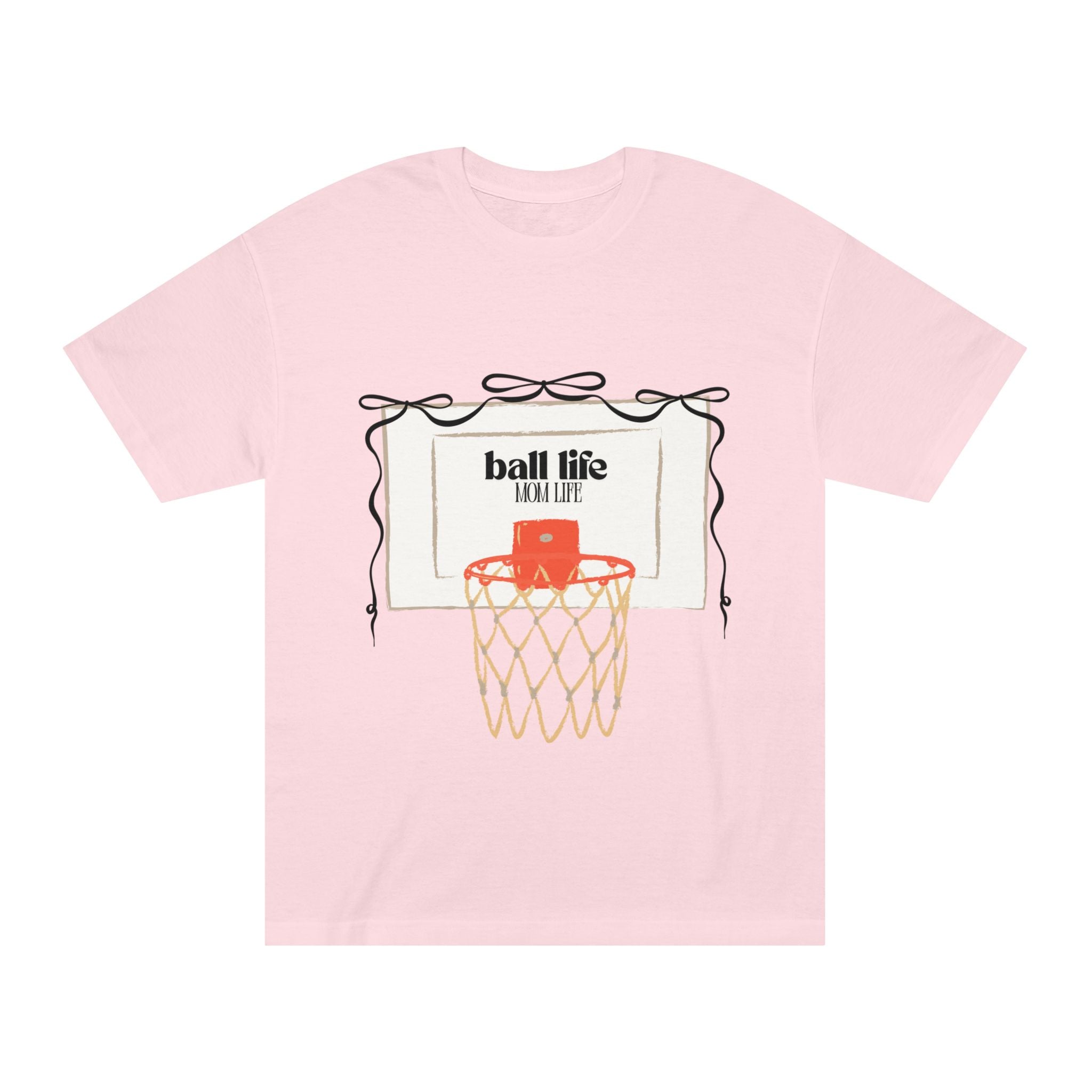 Basketball Hoop 'Ball Life' Tee - Vintage Court Graphic T-Shirt