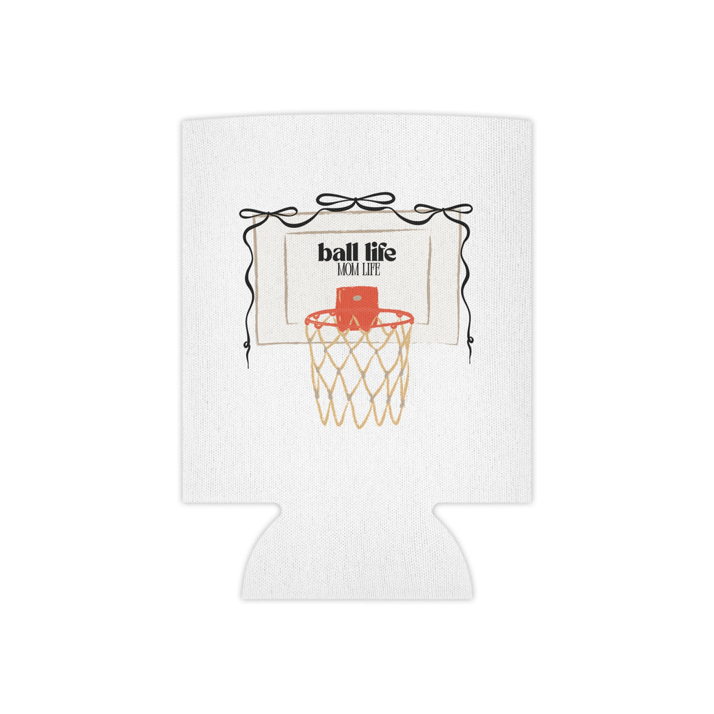 Can Coozie — Mom Life Basketball Hoop Neoprene Can Cooler