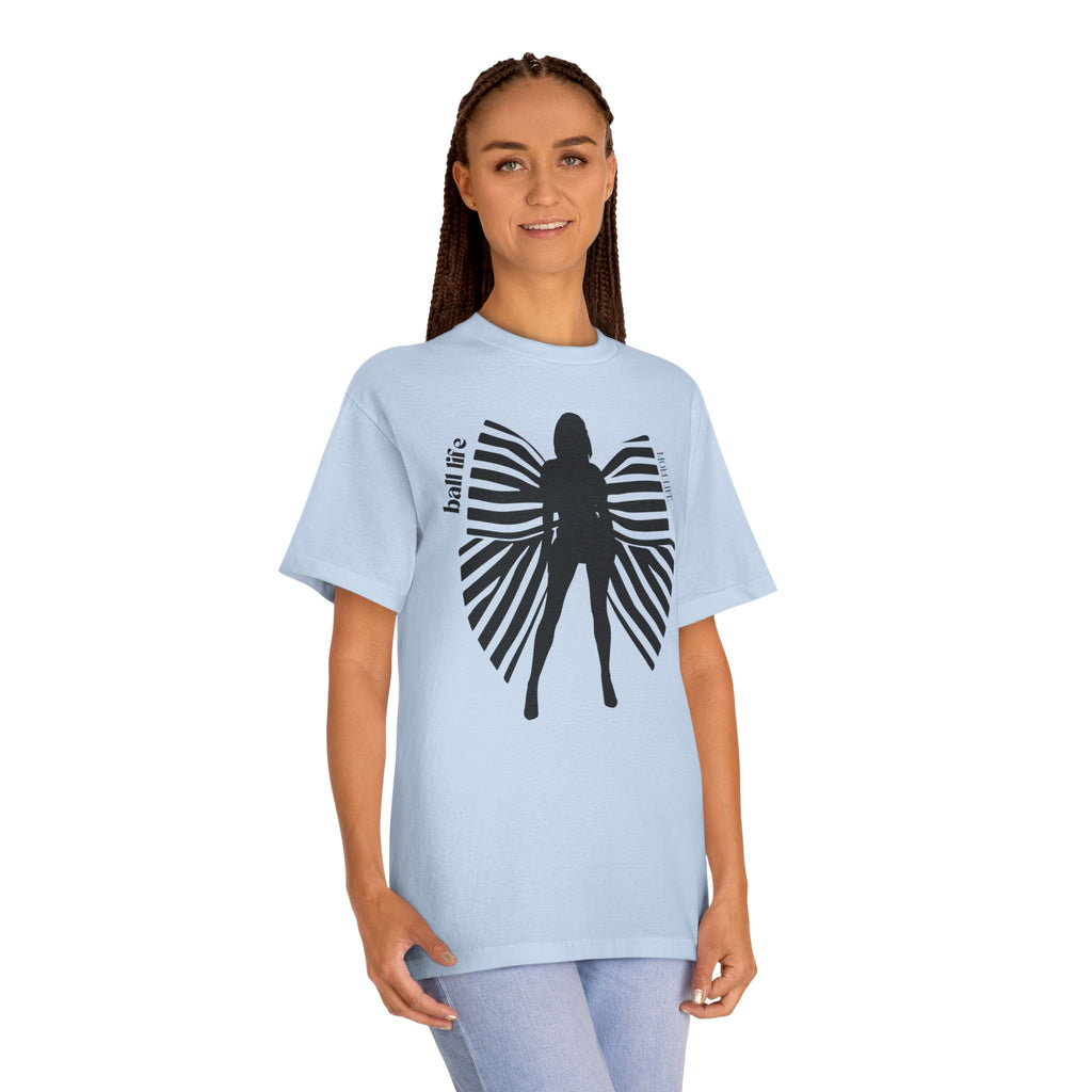 Bow & Silhouette 'Ball Life Tee' — Lady Graphic T-Shirt