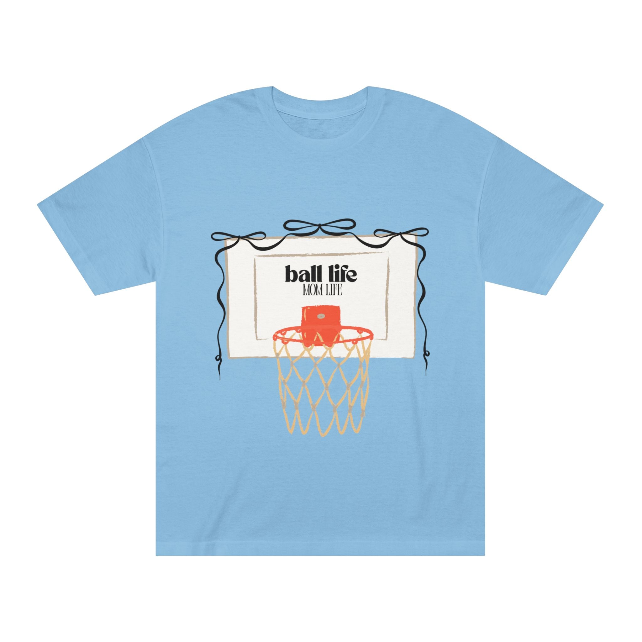 Basketball Hoop 'Ball Life' Tee - Vintage Court Graphic T-Shirt