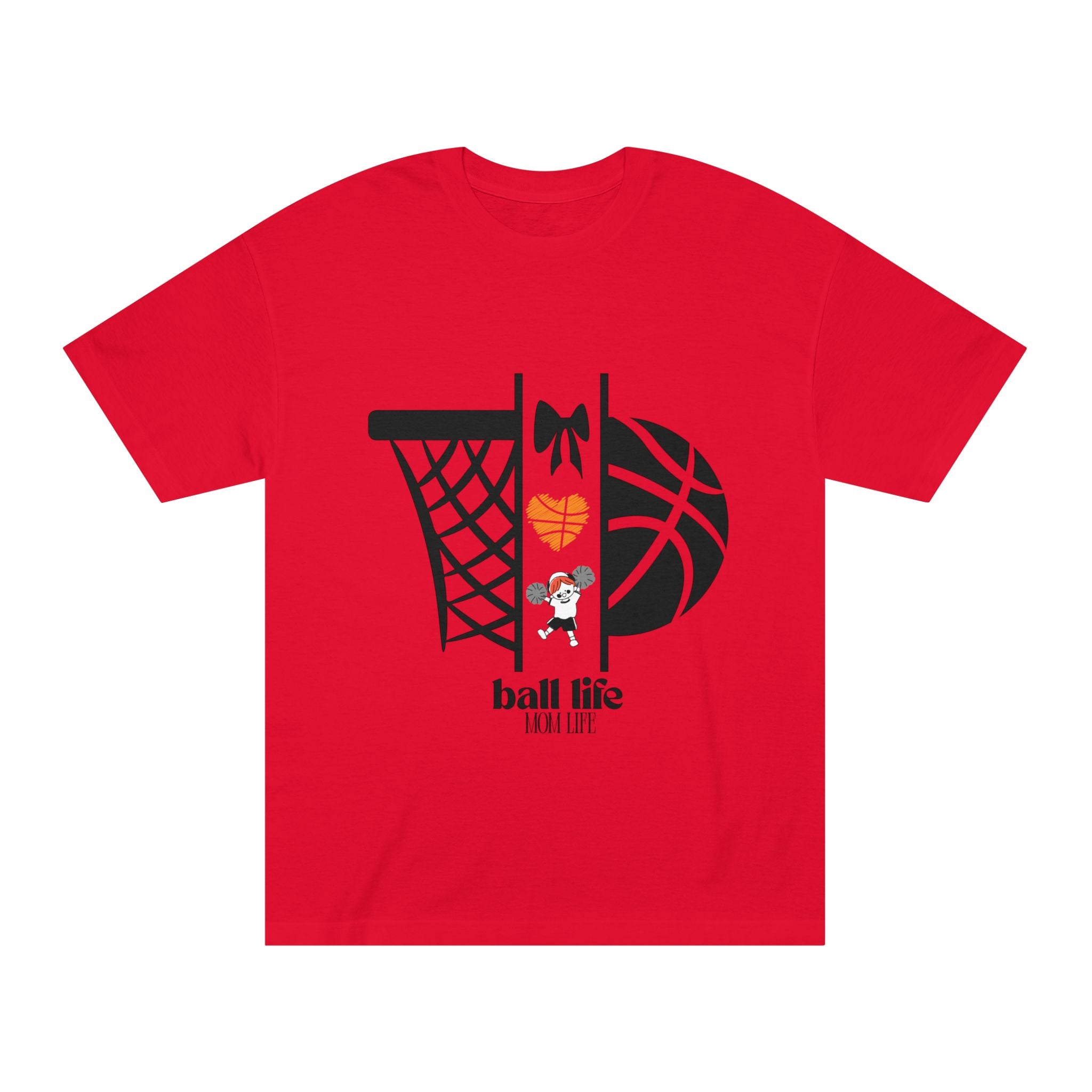 Basketball Graphic Tee — "Ball Life" Court Love Shirt