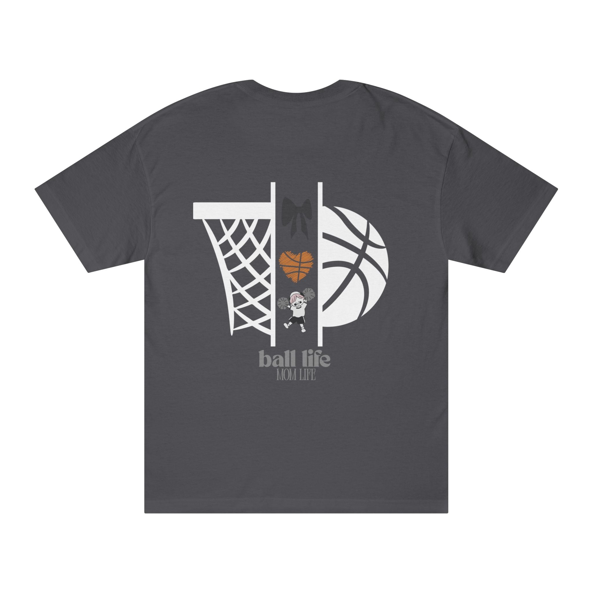Basketball Ball Life Tee — Women's Basketball Graphic Shirt