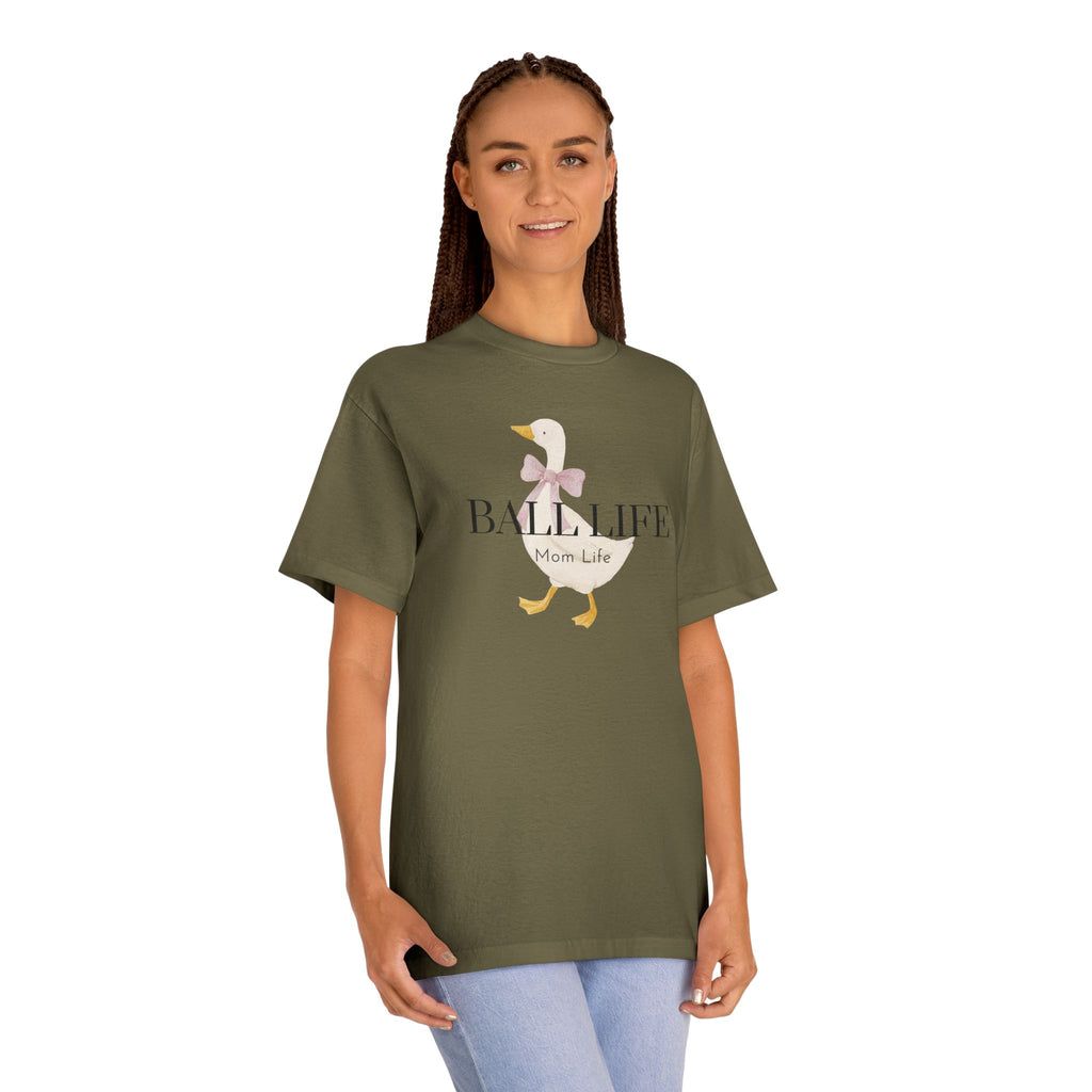 Goose Graphic T-Shirt for Mom — Ball Life Mom Life Tee
