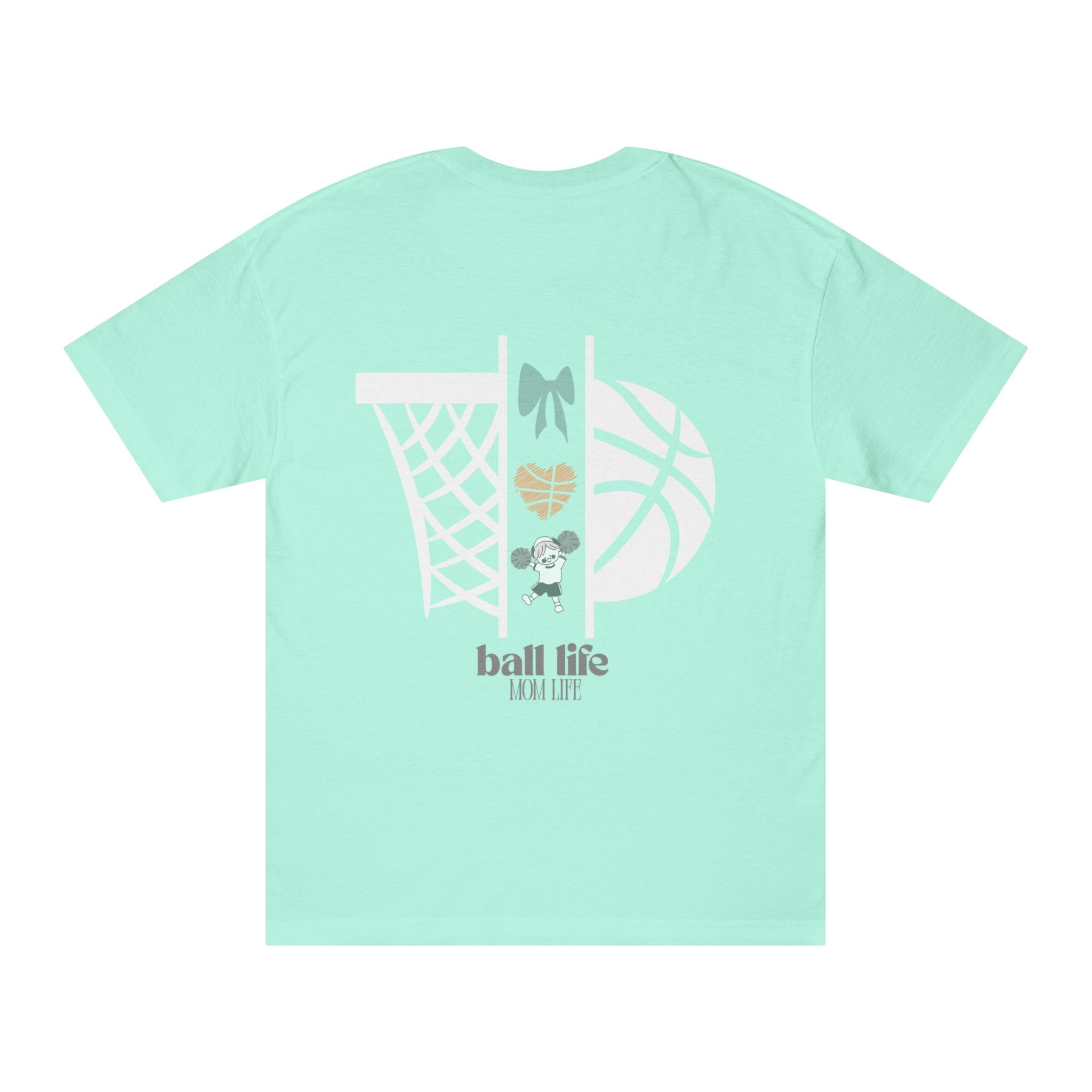 Basketball Ball Life Tee — Women's Basketball Graphic Shirt