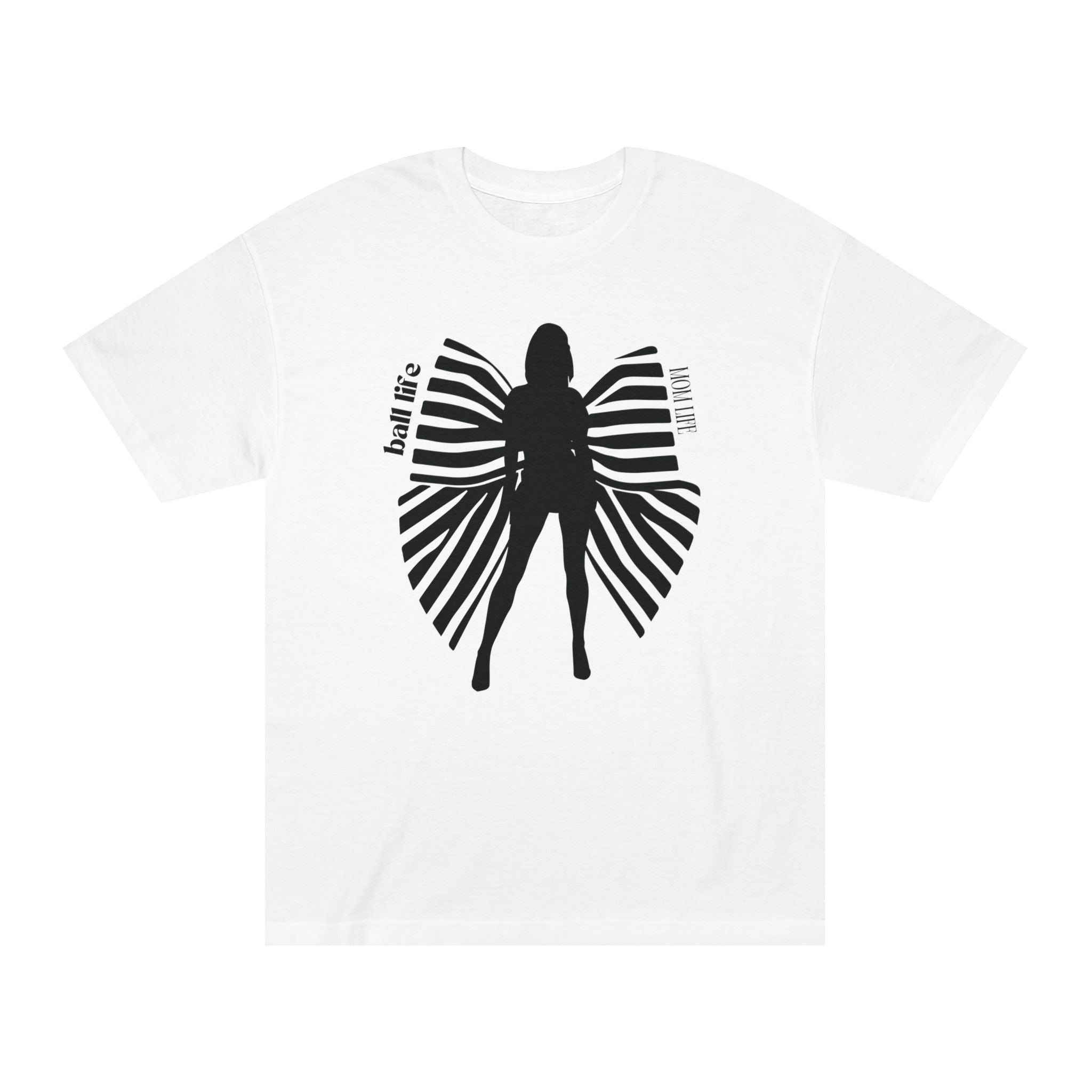 Bow & Silhouette 'Ball Life Tee' — Lady Graphic T-Shirt