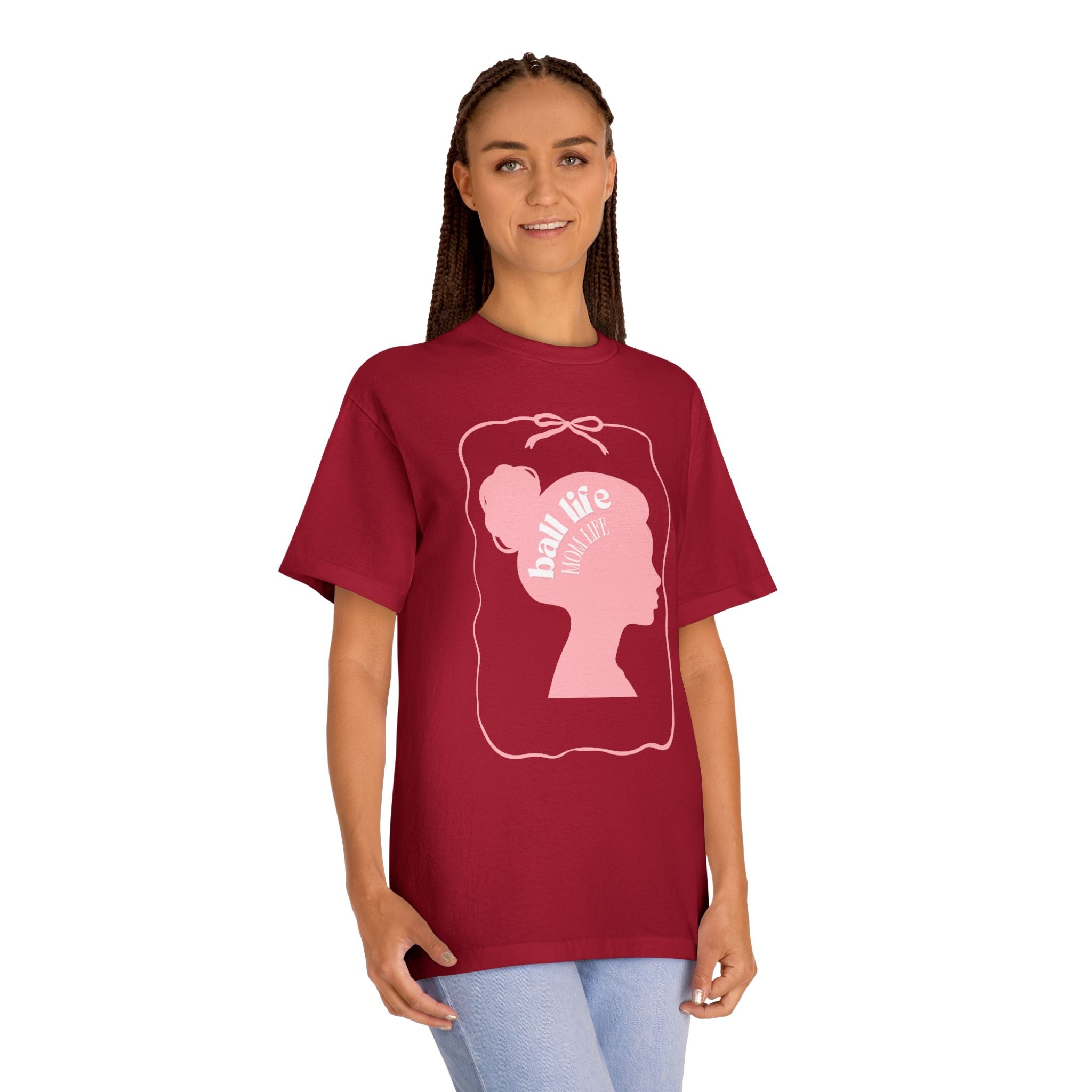Silhouette Ball Tee for Mama — Ball Life Mom Shirt