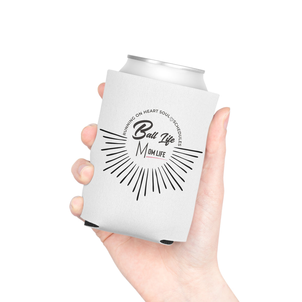 Can Cooler — Ball Life Mom Life Sunburst Can Cooler