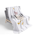Blanket — "Ball Life Mom Life" Silly Goose Fleece Sherpa Throw