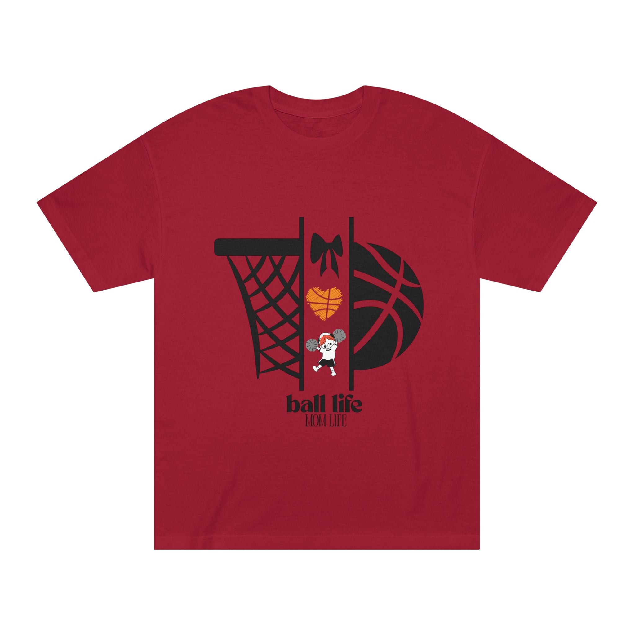 Basketball Graphic Tee — "Ball Life" Court Love Shirt