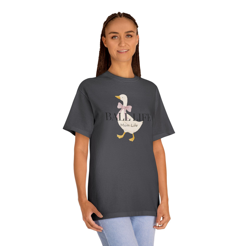 Goose Graphic T-Shirt for Mom — Ball Life Mom Life Tee