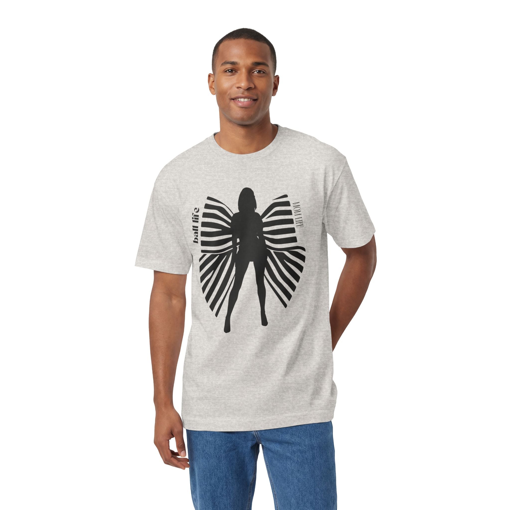 Bow & Silhouette 'Ball Life Tee' — Lady Graphic T-Shirt