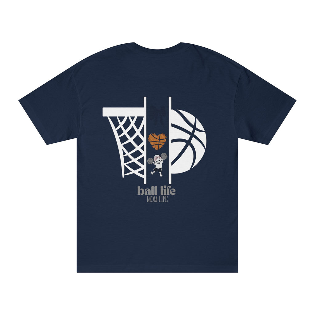 Basketball Ball Life Tee — Women's Basketball Graphic Shirt