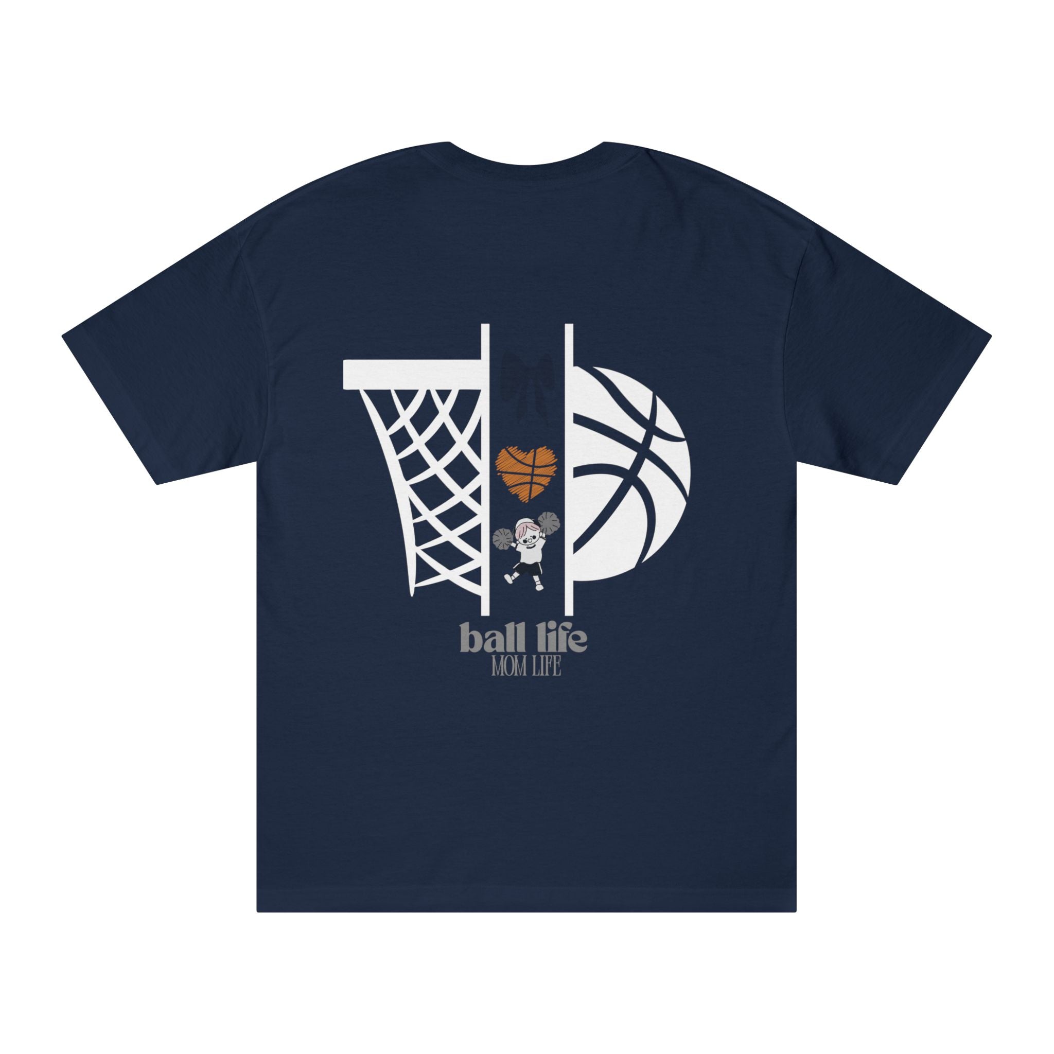 Basketball Ball Life Tee — Women's Basketball Graphic Shirt