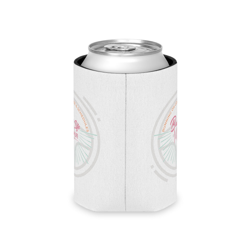 Can Coozie Ball Life Mom Life — Mom Cooler for Game Day