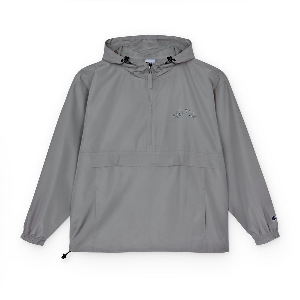 Lightweight Packable Anorak Jacket — Weatherproof Pullover Ball Life Mom Life Embroidery