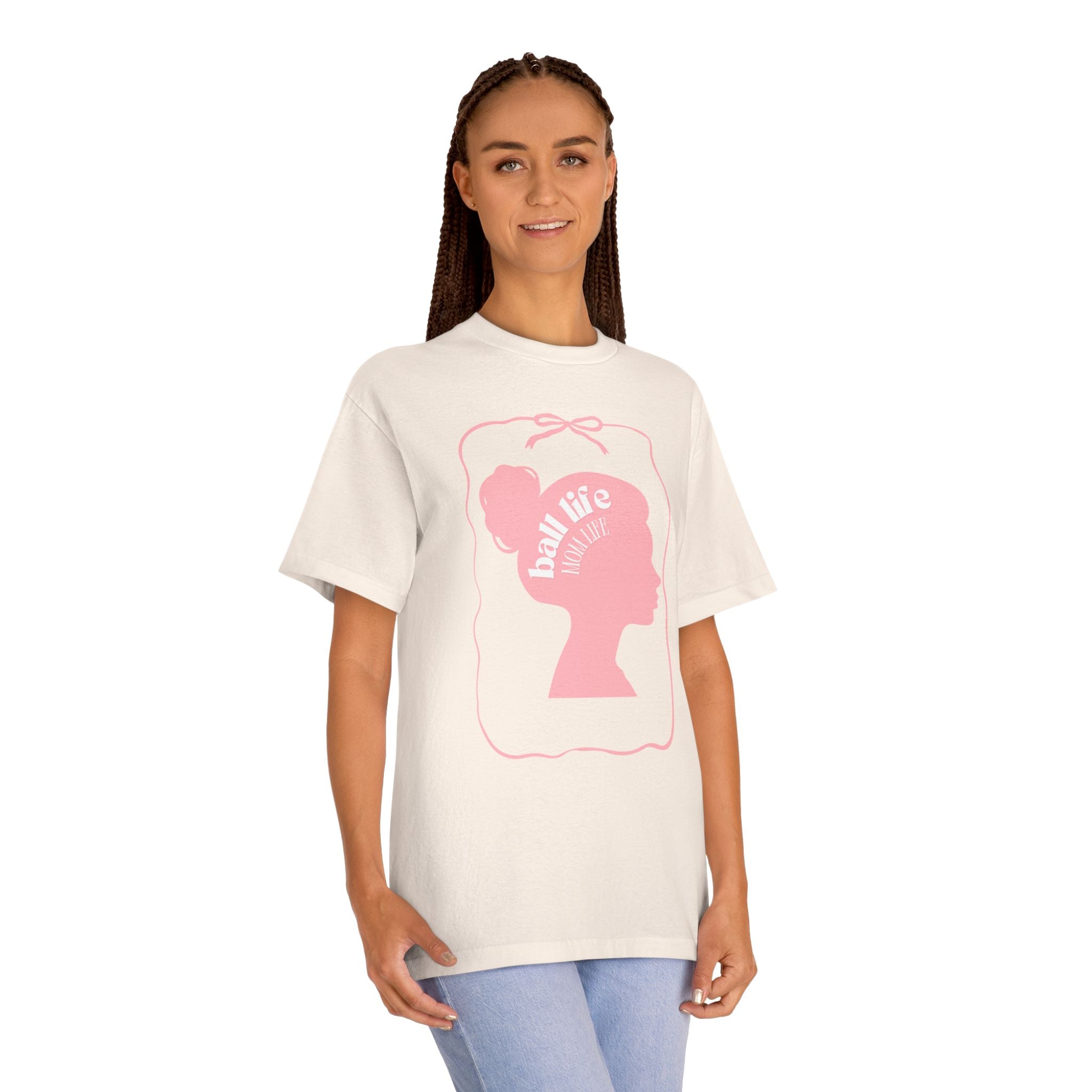 Silhouette Ball Tee for Mama — Ball Life Mom Shirt