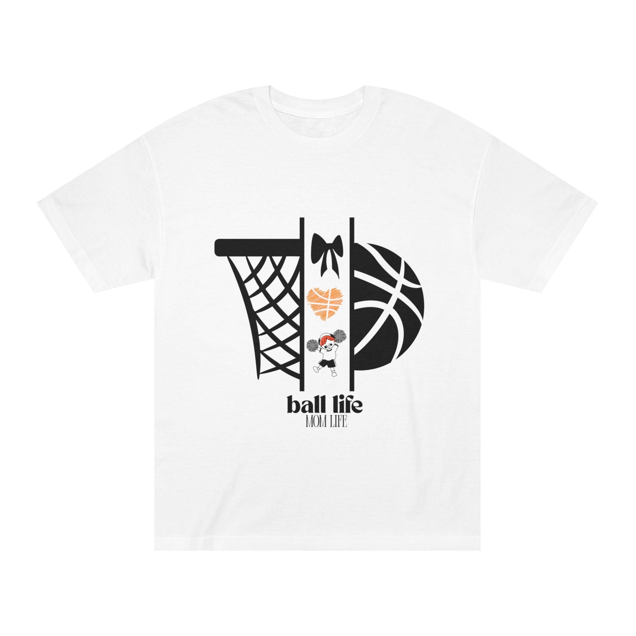 Basketball Graphic Tee — "Ball Life" Court Love Shirt