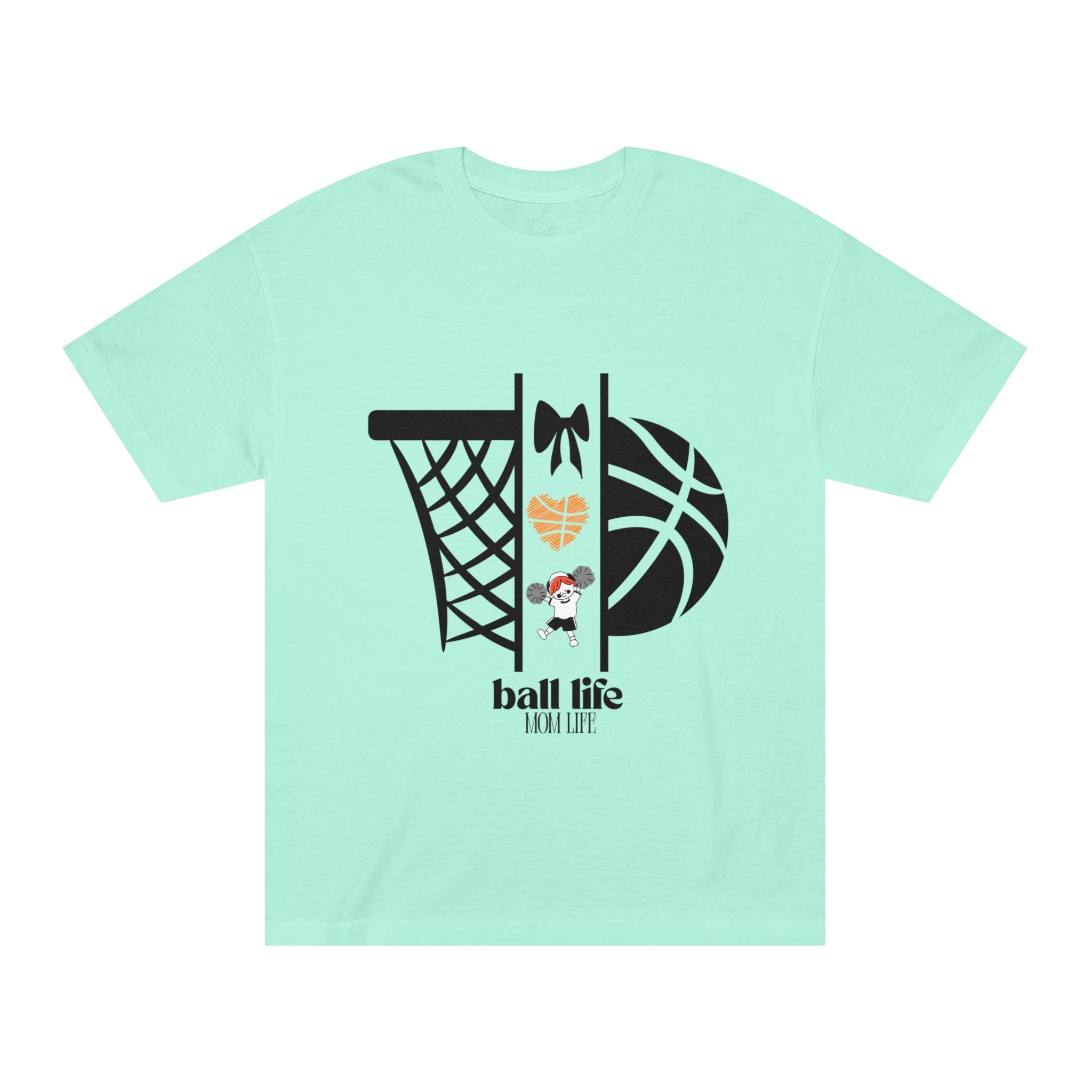 Basketball Graphic Tee — "Ball Life" Court Love Shirt