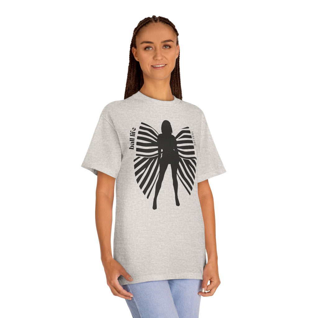 Bow & Silhouette 'Ball Life Tee' — Lady Graphic T-Shirt