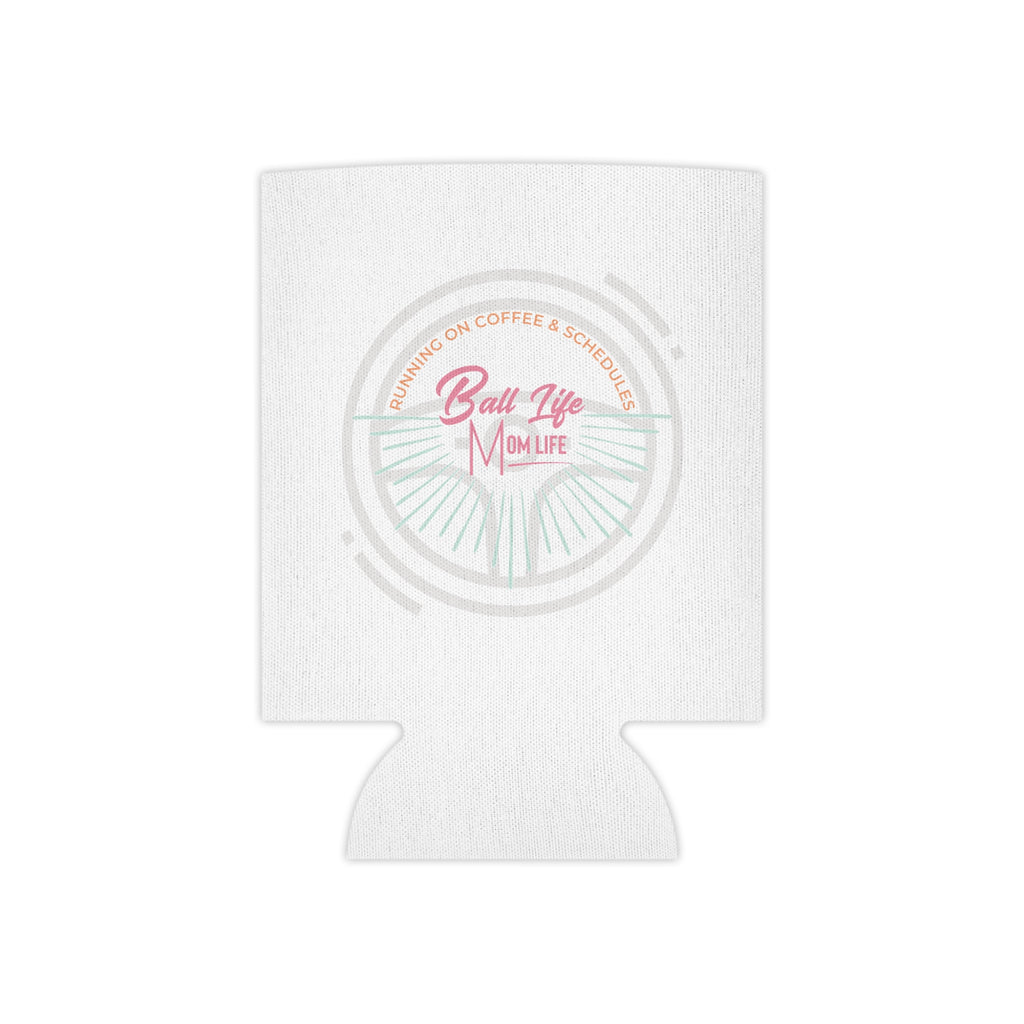 Ball Life Mom Life Can Coozy— Mom Cooler for Game Day