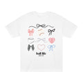 Baseball Bow Graphic Tee — "Ball Life" Bows & Heart Sports Shirt